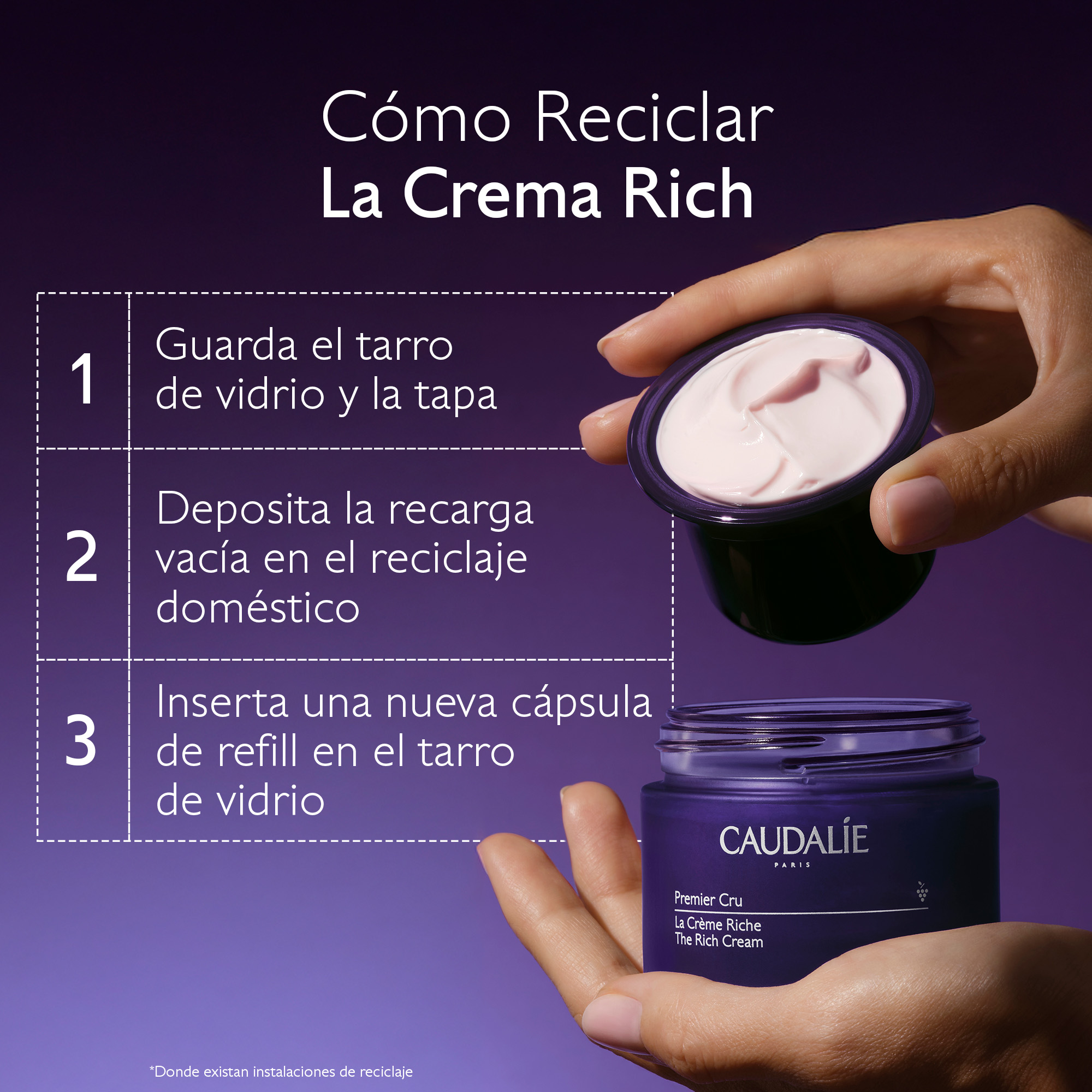PREMIER CRU LA CREMA RICH  LA RECARGA ( REFILL DE CREMA HIDRATANTE ANTI-EDAD)